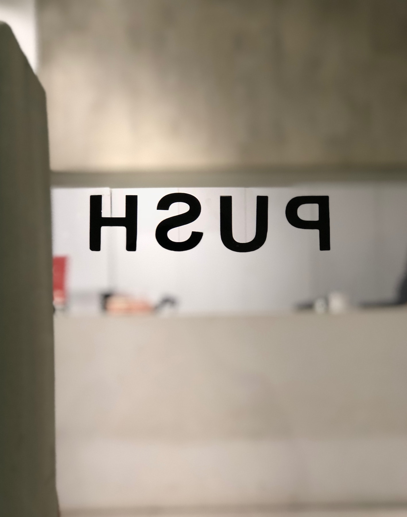 Photo of push sign by Jean Bach on Unsplash